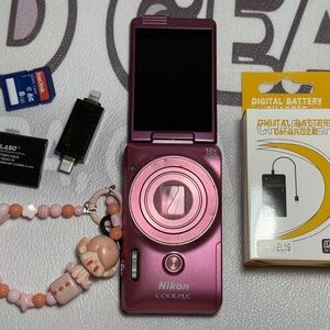 Nikon Coolpix Pink Digital Camera